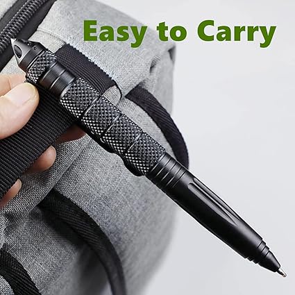 Multifunctional Mini Pocket Anti-skid Signature Outdoor defensa personal pen