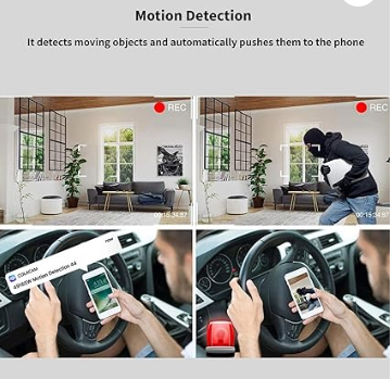 Mini professionel home security camera, 1080P Full HD Mini Camera Wifi IP Smart Indoor Night Vision AI Human Camcorder Audio Video Wired for Home Security Surveillance