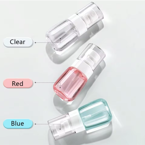 2pcs Portable Clear Spray Bottle Travel 30ml Perfume Atomizer Dispenser